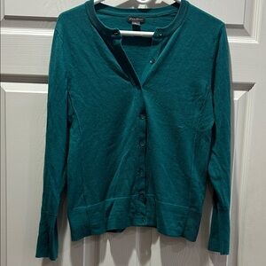 Eddie Bauer Teal Knit Sweater